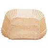 Papier-Fritteuseneinlagen 16×16 cm (50 Stk.) für Heißluftfritteuse / Fritteuse — No name