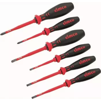 Hand-Schraubendreher-Set Cimco 117852 Schlitzschraubendreher
