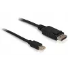 Kabel Mini DP/DP 1.2 DeLOCK 82438 2 m Schwarz