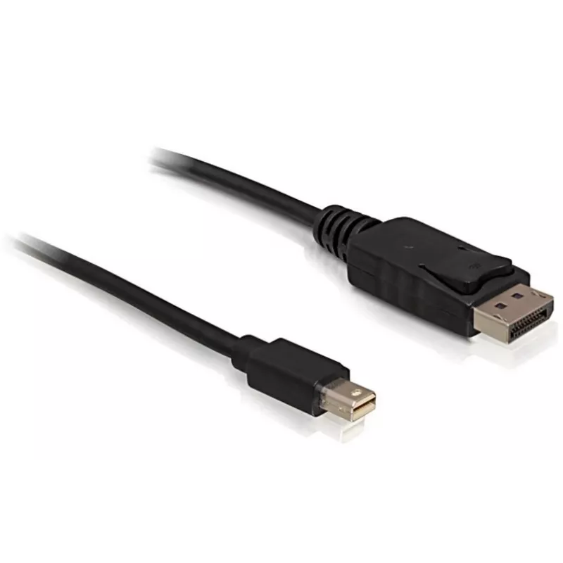 Kabel Mini DP/DP 1.2 DeLOCK 82438 2 m Schwarz
