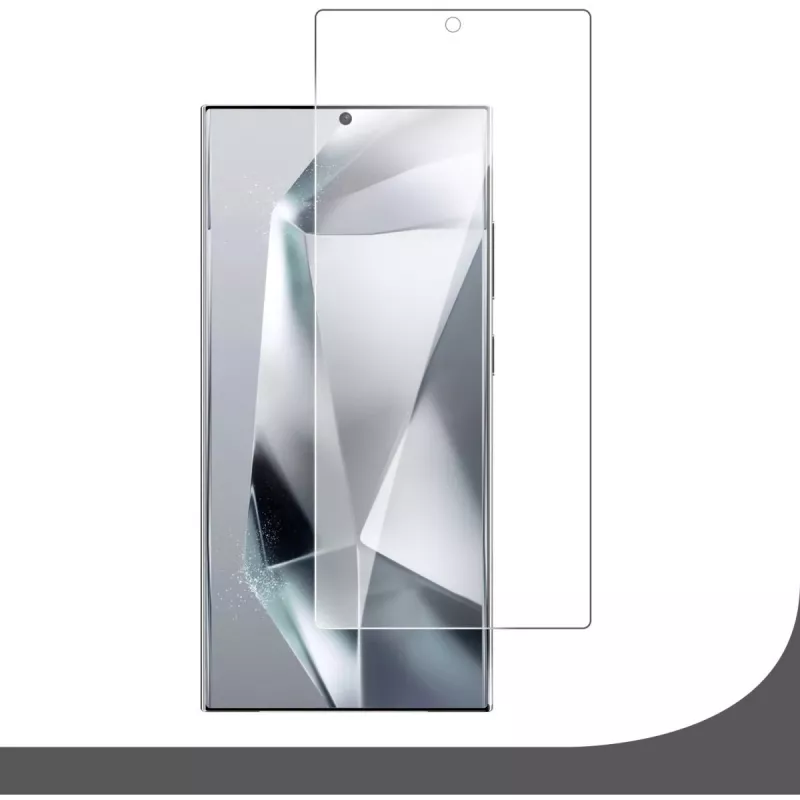 Bildschirmschutz 4smarts Galaxy S25 Ultra Gehärtetes Glas kugelsicher