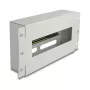 Abdeckleiste DELOCK 67319 für Rack, Metallgehäuse grau, 1 Stück