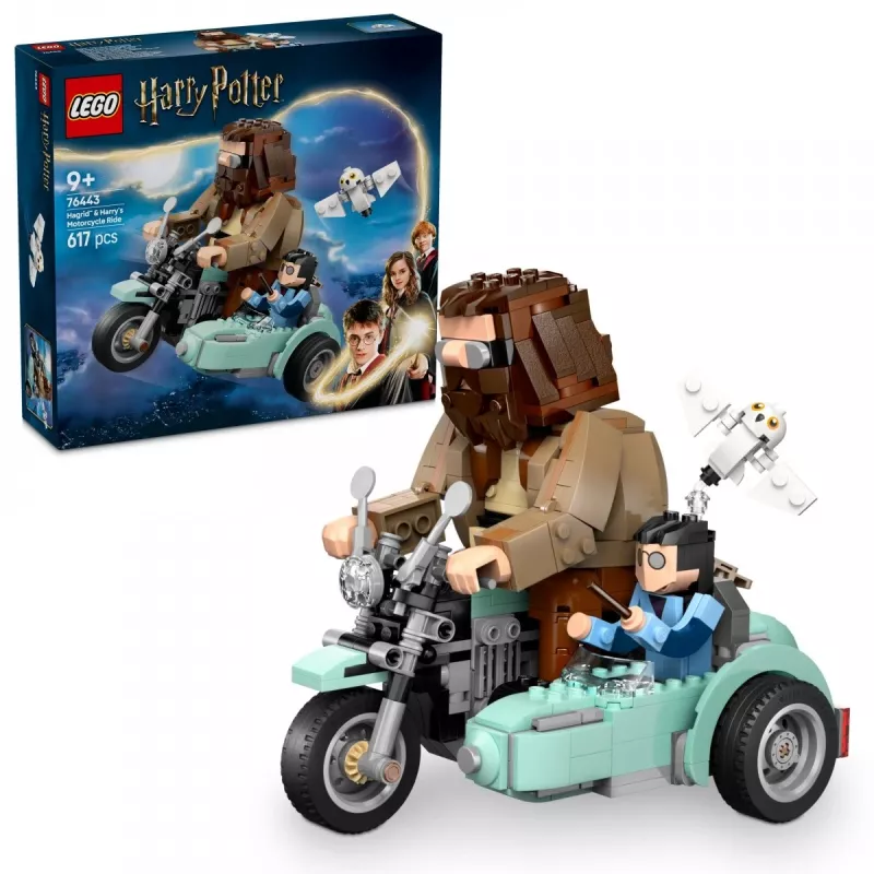 LEGO HARRY POTTER 76443 Hagrid & Harry's Motorcycle Ride