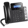 DECT-Telefon Grandstream GXP1628 — DECT-Tisch-/Wandtelefon, LCD 132x48 px, Freisprecheinrichtung, 500 Kontakte, RJ‑9-Headset