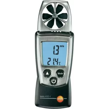 Luftstrom-Messgerät testo 410-1 (0560 4101) — handliches Flügelradanemometer zur Messung von Luftgeschwindigkeit und Temperatur