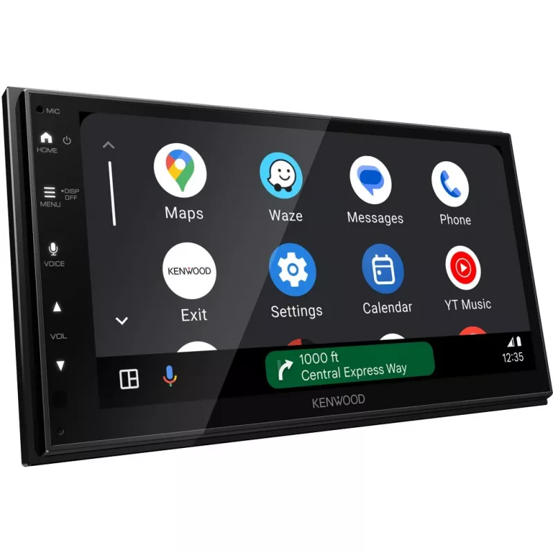 Kenwood Double-DIN Moniceiver mit Android Auto, Apple CarPlay, DAB+ Tuner, Anschluss für Rückfahrkamera