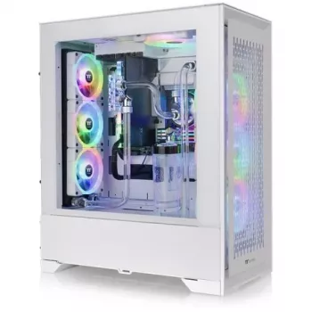 Thermaltake Gehäuse CTE T500 TG Midi Tower Schneeweiß Retail - Gehäuse - ATX