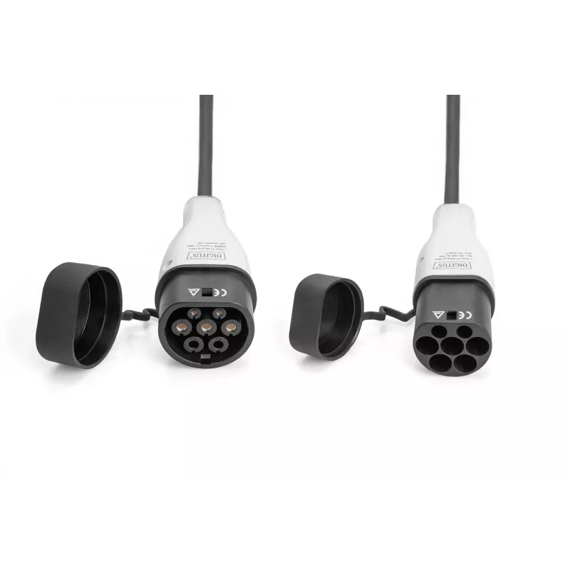 Digitus EV-Ladekabel 5 m Typ 2 auf Typ 2 32 A 240 V