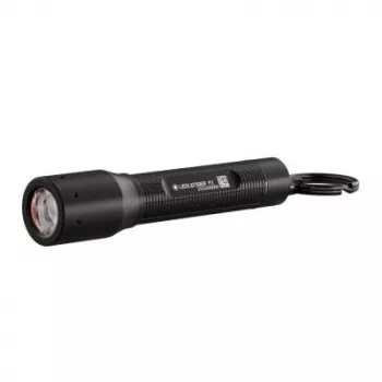 Schlüsselanhänger-Taschenlampe Ledlenser P3 Schwarz — kompakte Aluminium-LED-Taschenlampe, AAA, bis zu 130 lm, IP54, 3 Leistungsstufen