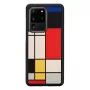 Handyhülle man and wood für Galaxy S20 Ultra — Holz schwarz Schutzhülle