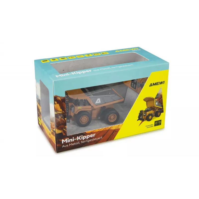 RC-Modellauto Amewi 22746, Maßstab 1:64, Elektromotor, LiPo 200 mAh, für Kinder ab 6 Jahren