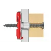 Fischer 537258 Schraubdübel / Wanddübel 50 Stk. Schrauben- & Dübelset 50 mm