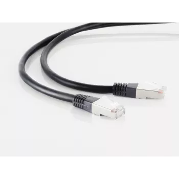 shiverpeaks ®-BASIC-S--Netzwerkkabel-Patchkabel, Cat 6, S/FTP, PIMF, halogenfrei, schwarz, 15 m (BS75725-HS)