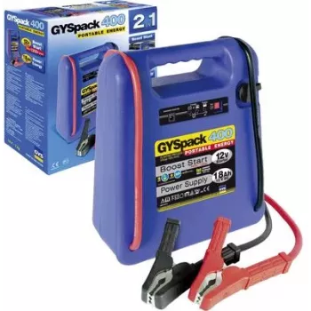 Starthilfegerät GYS PACK 400 12V 480A — tragbares 12-V-Starthilfegerät, 480 A Spitzenstrom