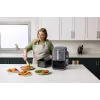 Ninja Double Stack XL Heißluftfritteuse 2 Fächer mit Temperatursonde SmartCook 9,5 L SL451EU