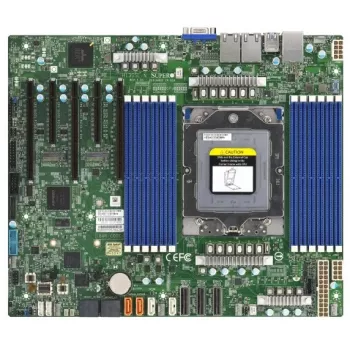 Supermicro - Motherboard MBD-H13SSL-N-B, AMD, Socket SP5, AMD EPYC 9004, Socket SP5, DDR5-SDRAM, max. 3 TB DDR5 DIMM SATA 6 GB/s Grafik USB 3.1 USB 3.0 USB 3.0 RJ-45 VGA PCI-Express