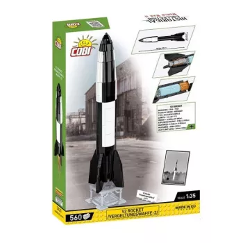 Bauset COBI V2 Rakete 560 Teile Zweiter Weltkrieg