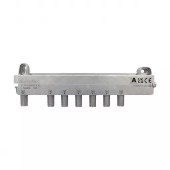 Splitter Televes 6-fach VT612FZ 5–1218 MHz 12 dB