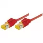 Tecline 72201R Ethernet-Patchkabel Rot