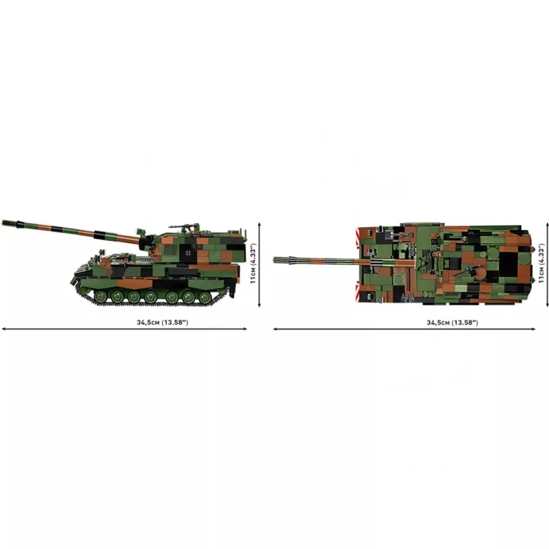 Bauset COBI Panzerhaubitze 2000 1006 Teile Streitkräfte