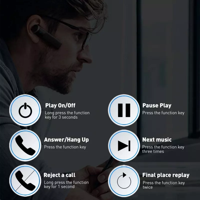Headset Tellur Vox 40 schwarz