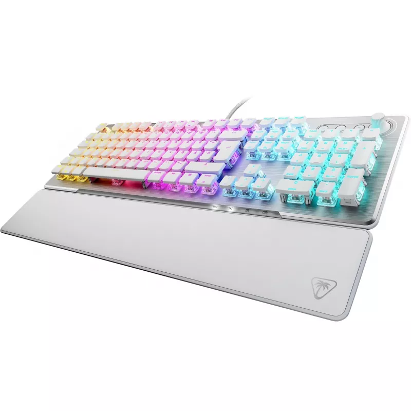 Turtle Beach Vulcan II Tastatur Gaming USB Deutsch Weiß