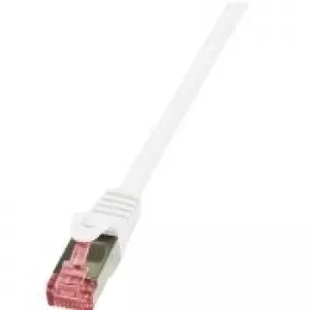 Netzwerkkabel LogiLink Cat.6 S/FTP RJ-45 7,5m Weiß