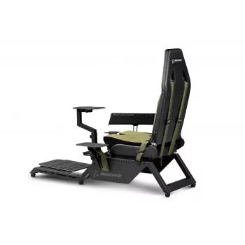 Cockpitsitz von Next Level Racing Flight Simulator Boeing Military 396055 — spezieller Flugsimulationssitz, kompatibel mit Steuerhörnern und Pedalen