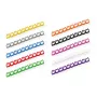 VALUE Kabelmarkierungsset für Patchkabel, 4 - 5,5 mm, 10 x 10 Stück, Mehrfarbig