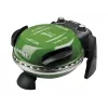 Delizia Pizzaofen G1000603 (Grün, 1.200 Watt, für Pizza Ø 31 cm)