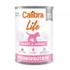Nassfutter für Hunde Calibra Puppy & Junior Huhn mit Reis 400 g – Alleinfuttermittel für Welpen im Wachstum, 78 % Feuchtigkeit, 9,5 % Protein, 7 % Fett