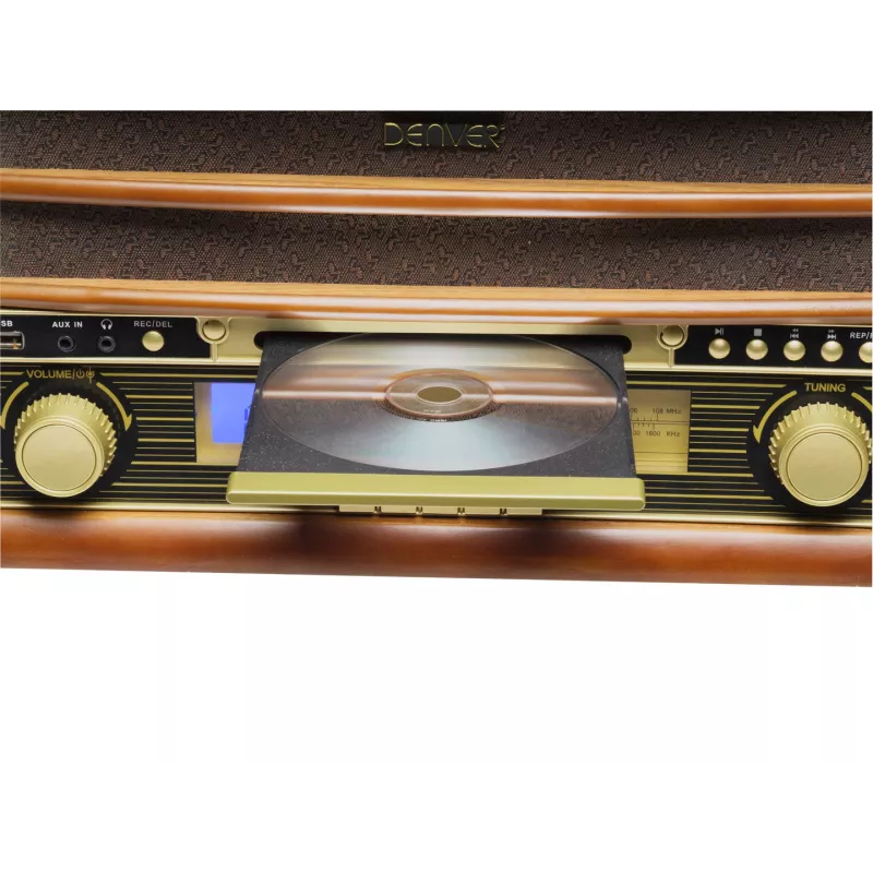 DENVER MCR-50 MK3 Verstärker Kassette CD/MP3-Player Digital-Player Plattenspieler Radio Digital-Recorder 5 Watt