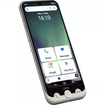Smartphone Doro Aurora A30 6.1 Zoll 6GB 128GB Weiß