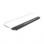 DeLOCK 67060 19-Zoll D-Typ Patchpanel mit Zugentlastung, 8 Ports zentriert, 1HE, schwarz