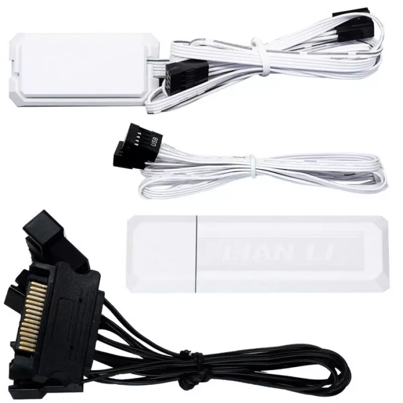 Lüfter Lian Li UNI FAN TL Wireless LCD ARGB PWM 120mm – Wireless-Controller, LCD-Anzeige