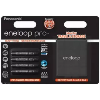 Panasonic eneloop pro BK-4HCDEC4BE - Batterie 4 x AAA - NiMH - (wiederaufladbar) - 930 mAh (52363180)