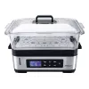 STEBA DG 2 Dampfgarer (1200 Watt, Edelstahl / Schwarz) (05.22.00)