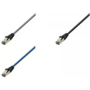 Logilink Premium Cat.8.1 Patchkabel, schwarz, 0,50m (CQ8023S)