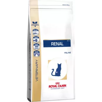 Trockenfutter für Katzen Royal Canin Renal Adult 2 kg — Geflügelgeschmack, 23% Protein, 17% Fett