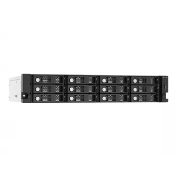QNAP TL-R1220Sep-RP HDD/SSD-Gehäuse Schwarz, Grau 2,5/3,5 Zoll