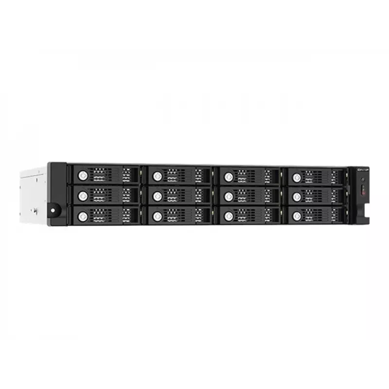 QNAP TL-R1220Sep-RP HDD/SSD-Gehäuse Schwarz, Grau 2,5/3,5 Zoll