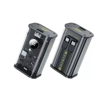 Powerbank WK-WP-345_Schwarz, 1000 mAh Schnellladung