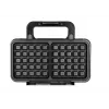 Sandwichmaker MPM MPO-43M 3in1 1000W – multifunktionelle Sandwichpresse für 4 Sandwiches, Grillen, Toasten und Waffeln, schwarz