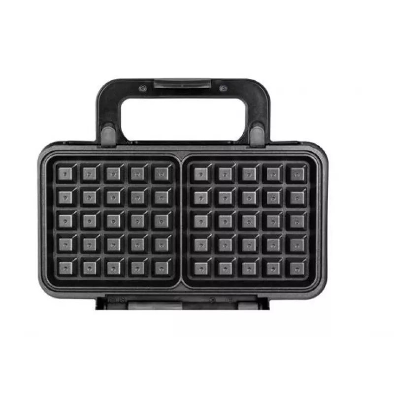 Sandwichmaker MPM MPO-43M 3in1 1000W – multifunktionelle Sandwichpresse für 4 Sandwiches, Grillen, Toasten und Waffeln, schwarz