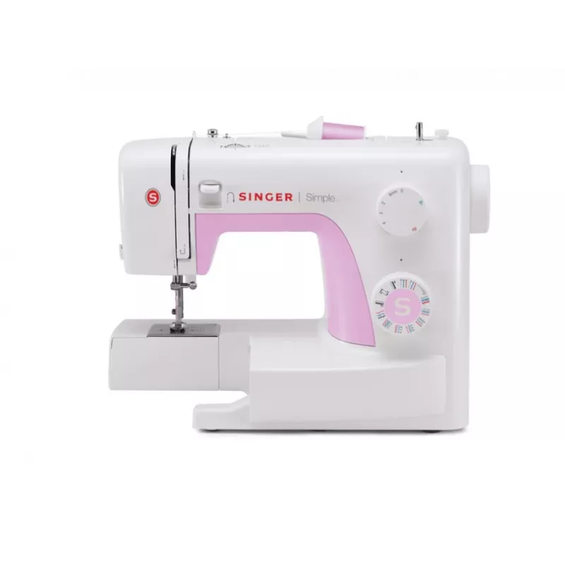 Nähmaschine | Singer | SIMPLE 3223 | Stichanzahl 23 | Knopflochanzahl 1 | Weiß/Rosa