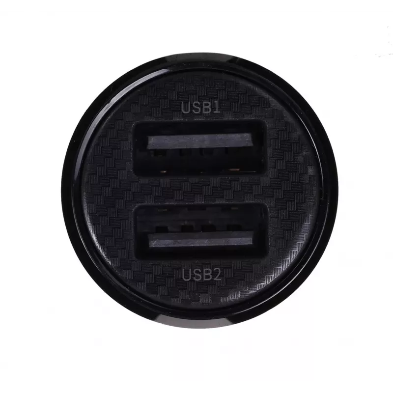 Auto-Ladegerät Baseus Gain Pro Universal Schwarz – 2× USB 2.0, 2,4 A pro Port, Eingang 12–24 V, 5 V Ausgang