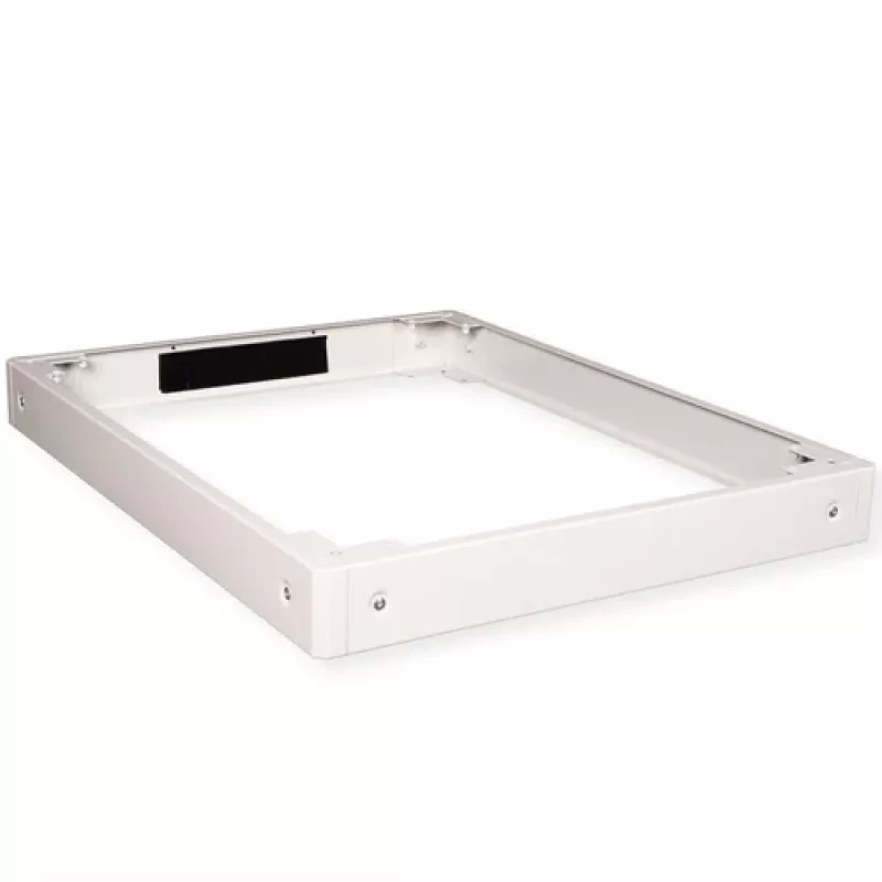 Rack-Sockel ROLINE 800 x 1000 mm grau – Bodenstütze für 19-Zoll-Netzwerkschränke