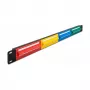 DeLOCK 19 Zoll Patchpanel 24 Port Cat.5e 1HE farbig RJ-45