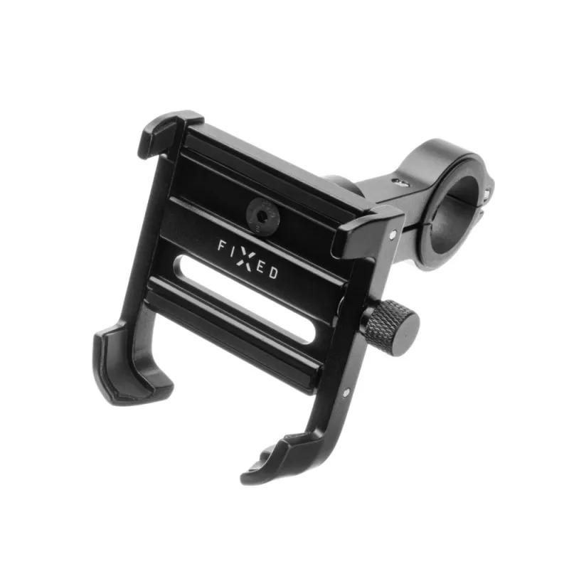 Tablet- und Smartphone-Halterung FIXED Holder Fixed Bikee ALU 2 Verstellbar 360° Schwarz, Aluminium, verstellbarer Klemmhalter