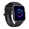 Smartwatch Zeblaze GTS 4 — 1,94 Zoll (4,93 cm) AMOLED, 466×466 px, Touchscreen, Wi‑Fi, Silikonarmband, Schwarz